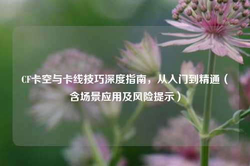 CF卡空与卡线技巧深度指南,从入门到精通(含场景应用及风险提示)