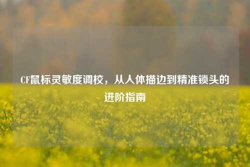 CF鼠标灵敏度调校，从人体描边到精准锁头的进阶指南