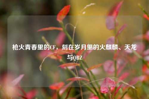 枪火青春里的CF,刻在岁月里的火麒麟、天龙与QBZ