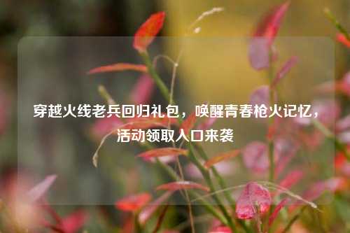 穿越火线老兵回归礼包,唤醒青春枪火记忆,活动领取入口来袭