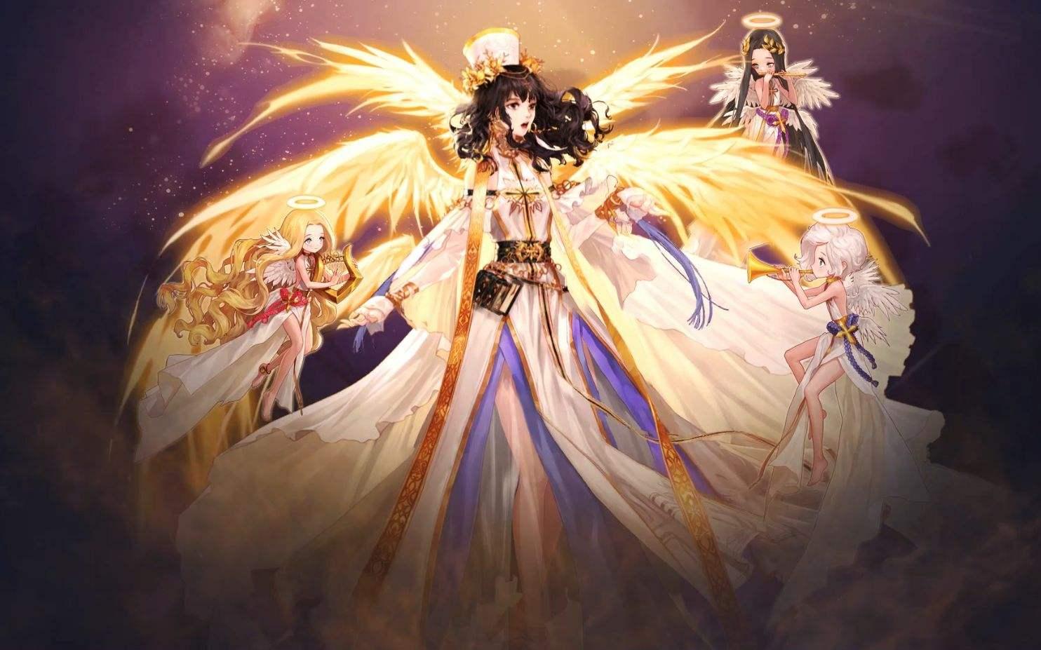 dnf天使,dnf光翼天使神器装扮一共有几件