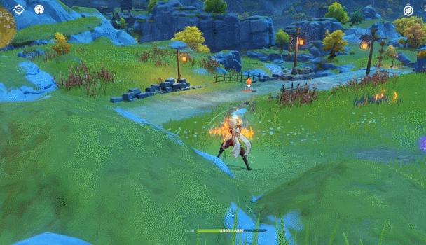 原神怎么把主角变成火,原神全角色毕业面板汇总